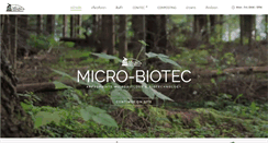 Desktop Screenshot of micro-biotec.com